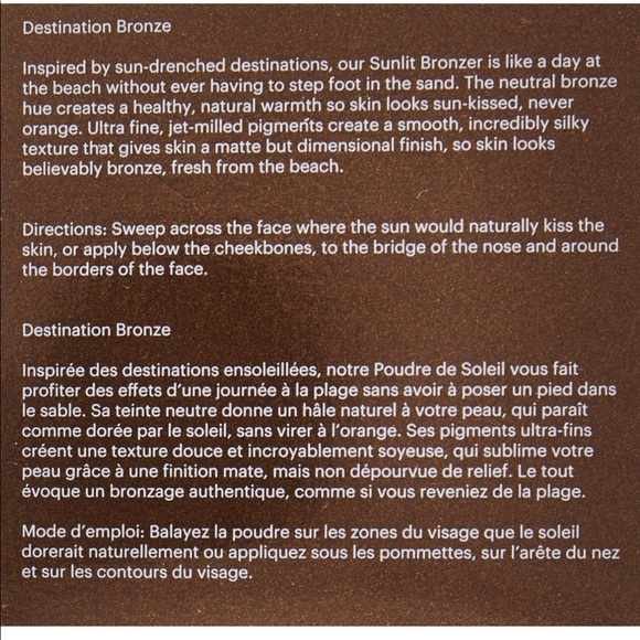 NIB New BECCA Bronzed Bondi Sunlit Sun-Kissed Bronzer for a Sun-Kissed Glow - Picture 4 of 13